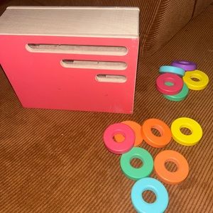 Lovevery Slide Ring Shoot & Ring Stacker Pair